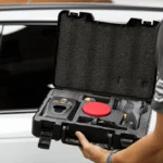 Shine Mate EB212 Cordless Random Orbital Polisher, 75 mm (12 mm orbit) - Image 3